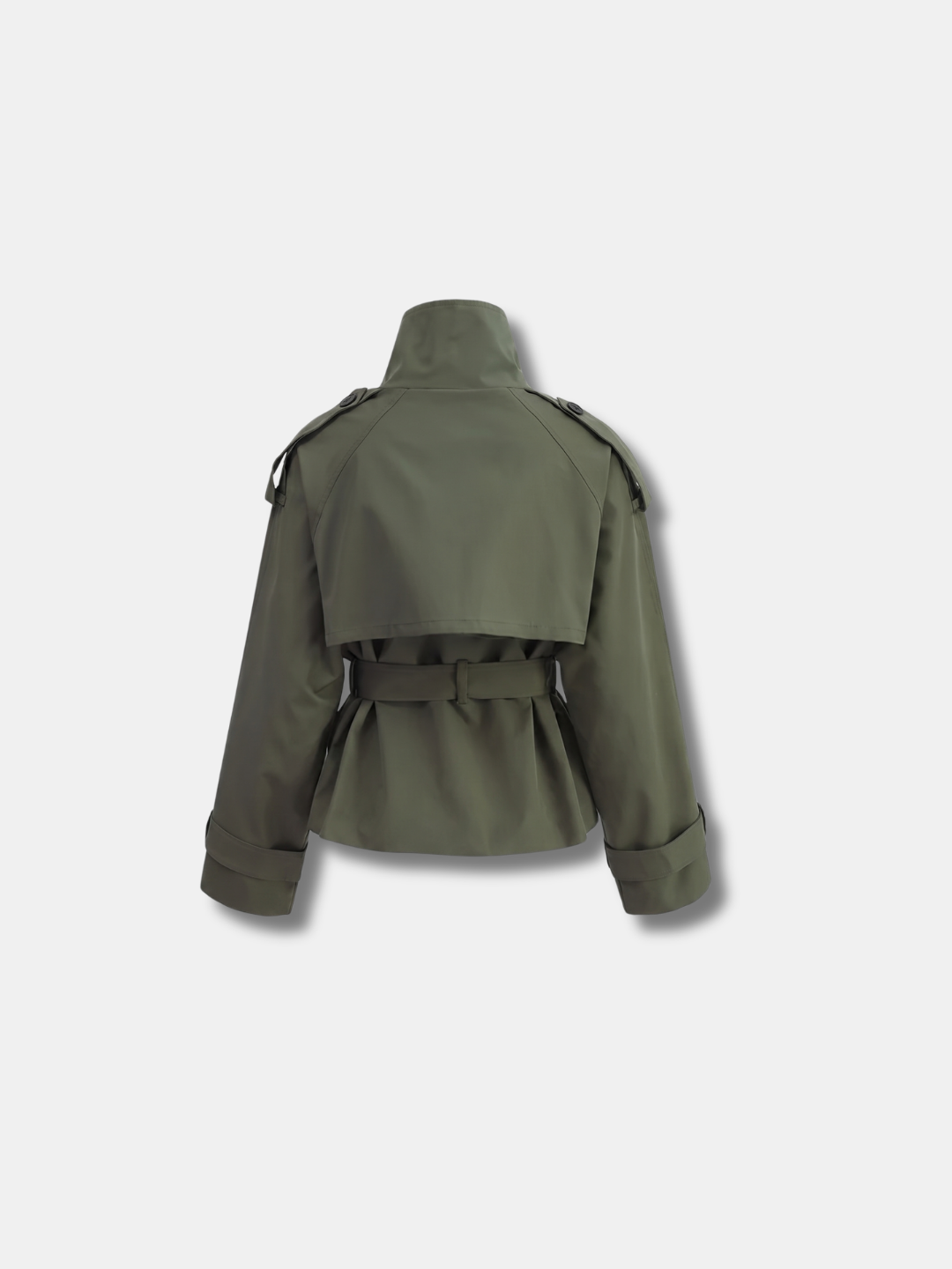 LANA CROPPED TRENCH JACKET