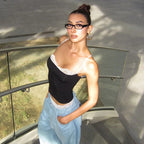 CONTRAST CAMI TOP