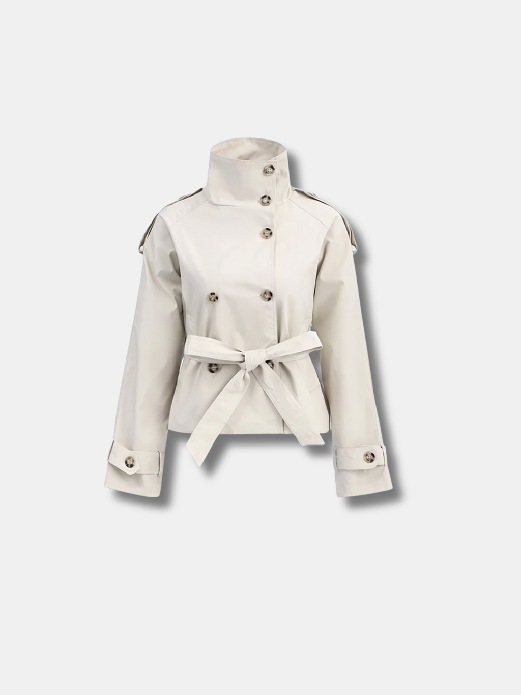 LANA CROPPED TRENCH JACKET