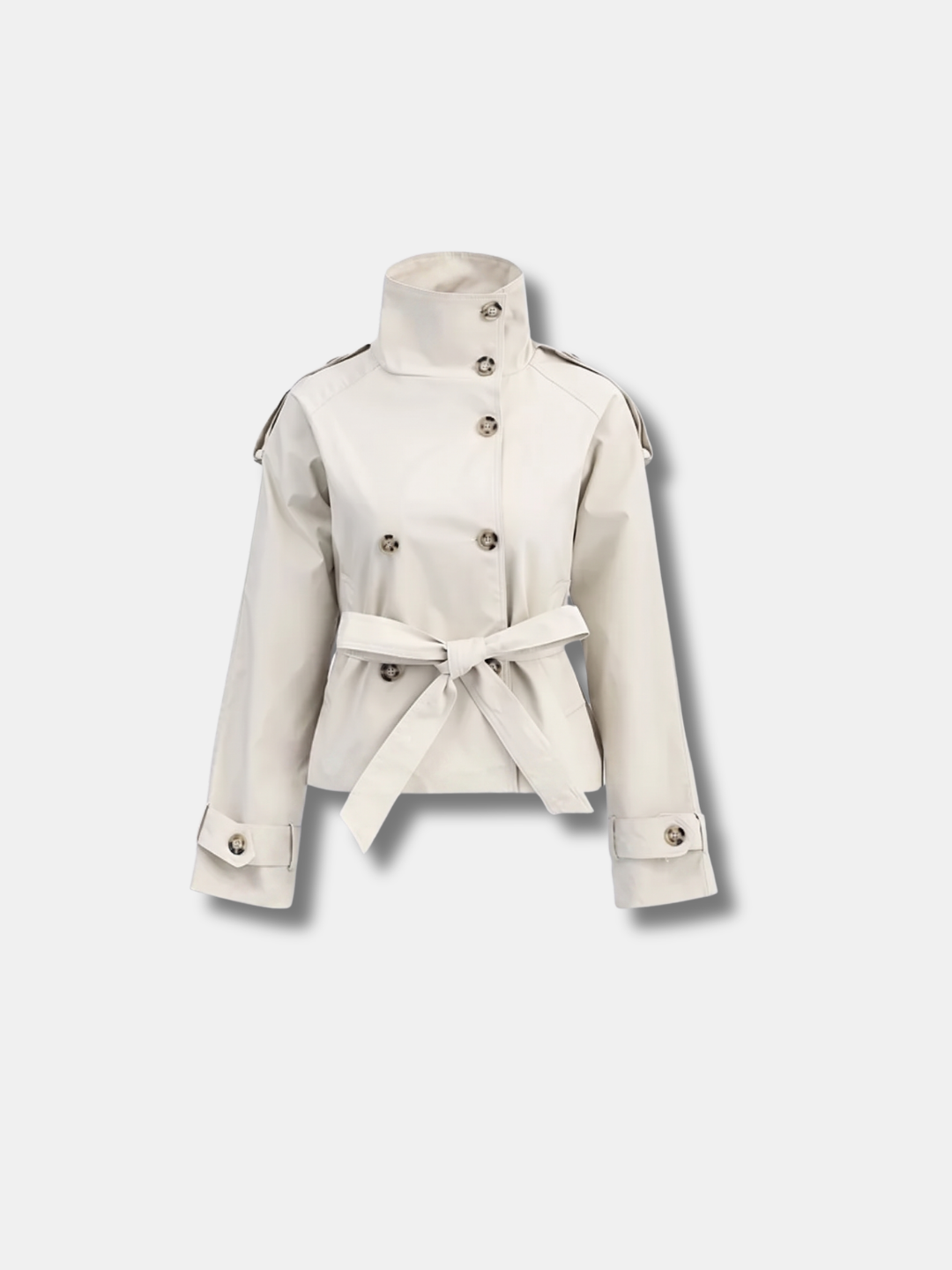 LANA CROPPED TRENCH JACKET