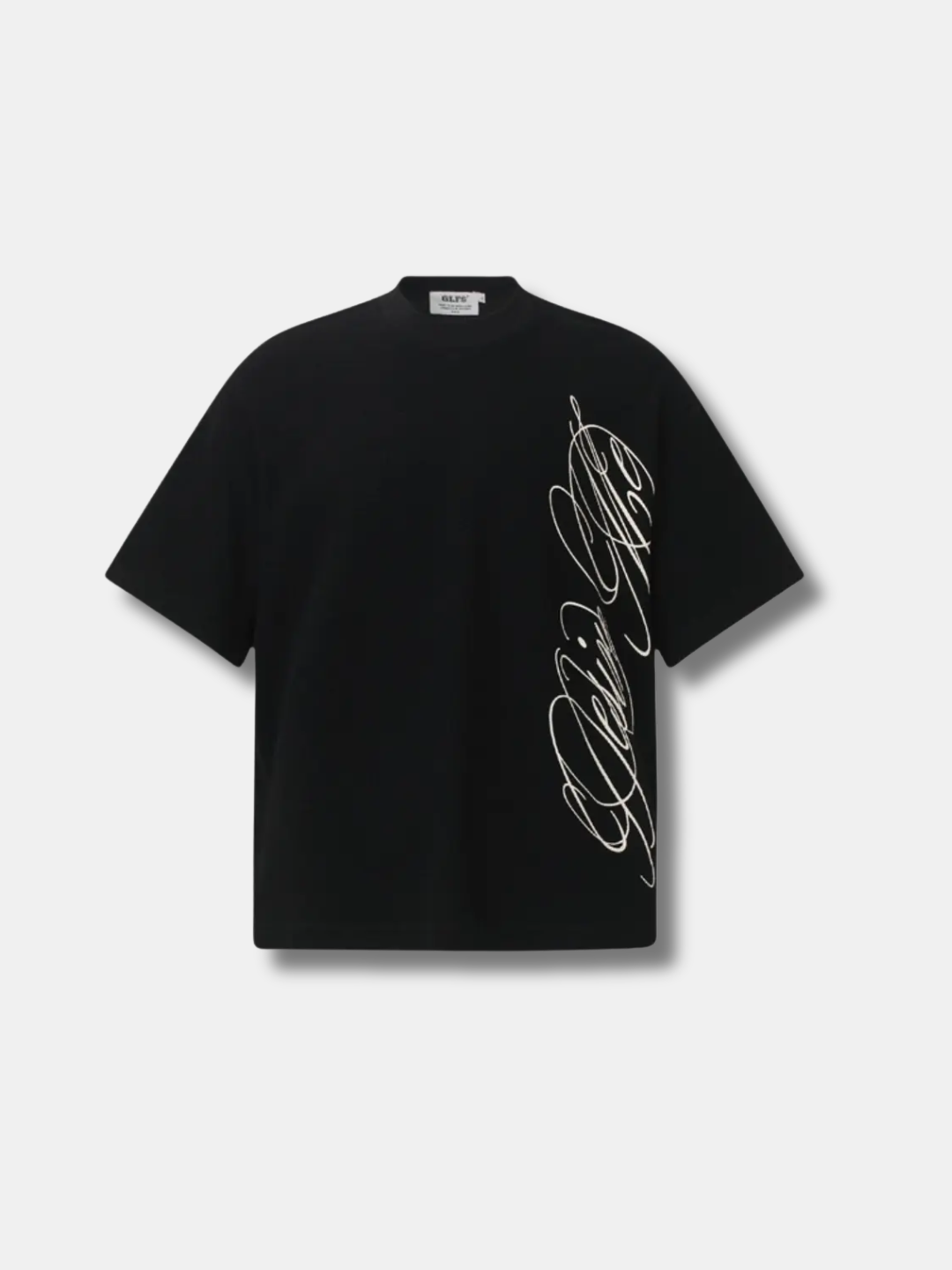 SIDE SCRIPT TEE