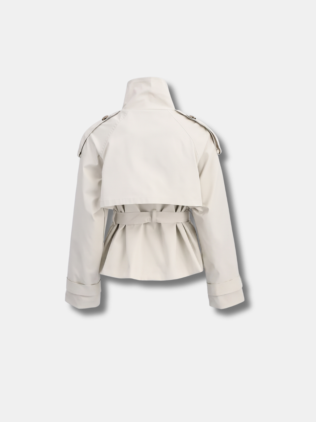 LANA CROPPED TRENCH JACKET