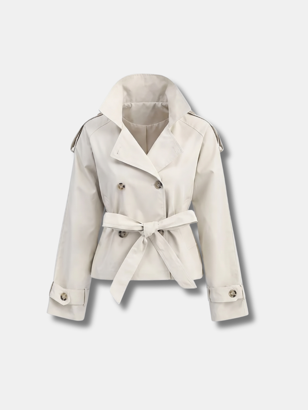 LANA CROPPED TRENCH JACKET