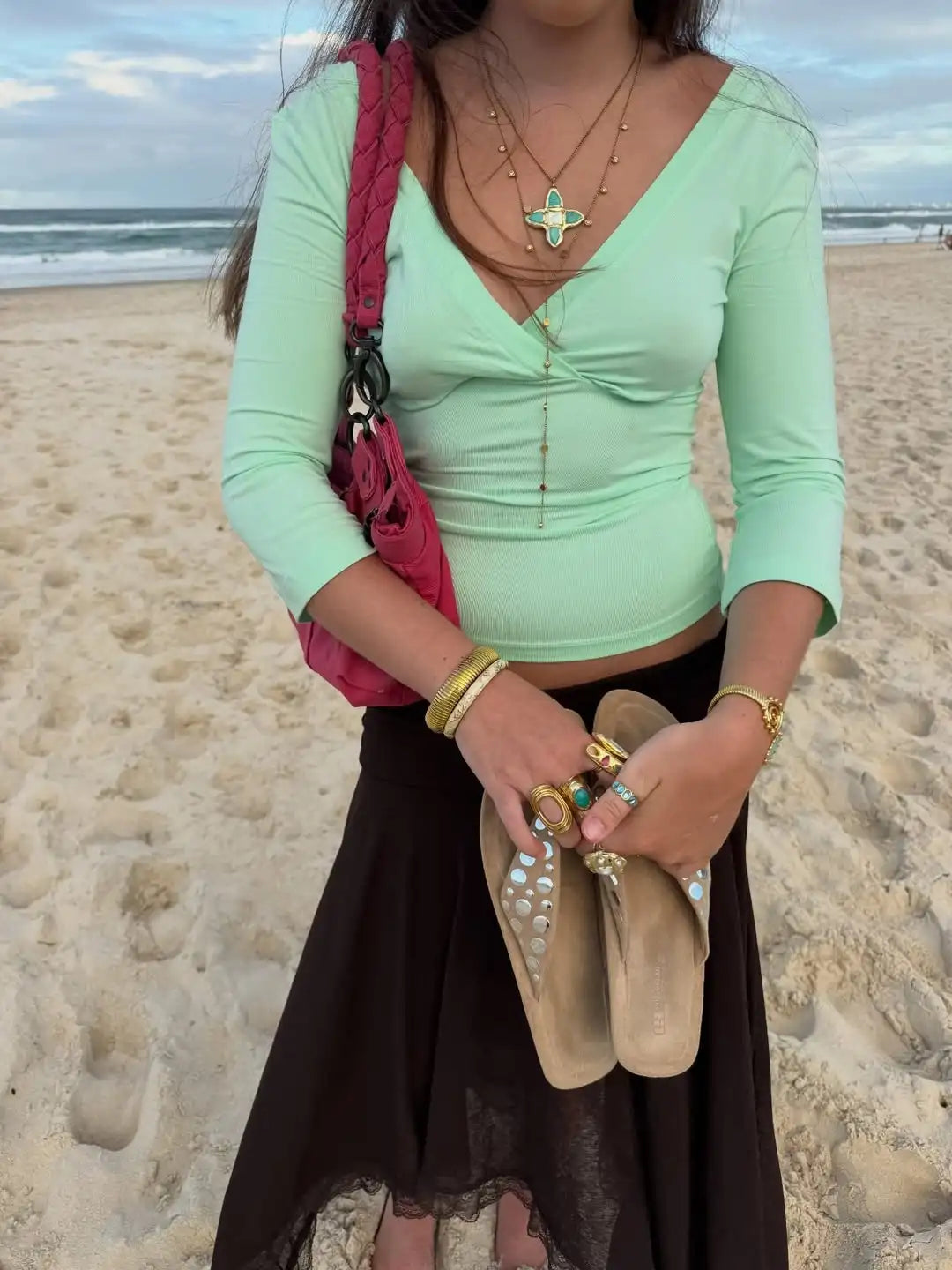 JADE WRAP TOP