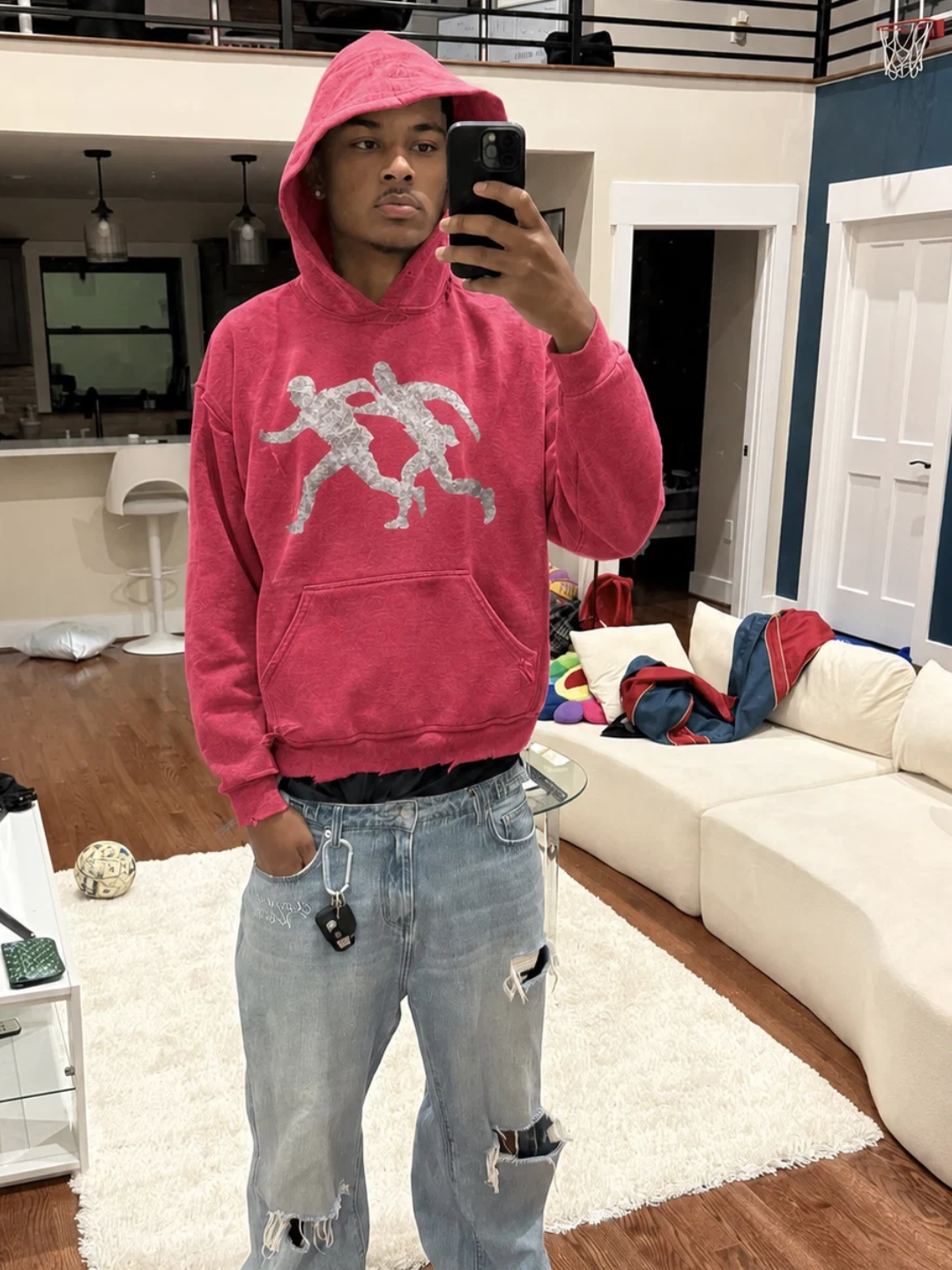 RUNNERS WASHED HOODIE