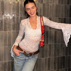 SCARLETT LACE TOP