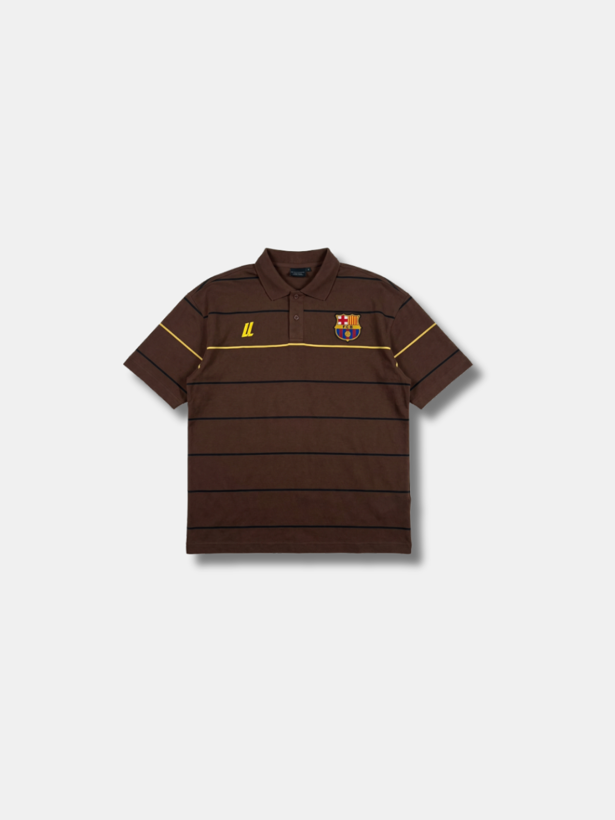 FCB STRIPED POLO