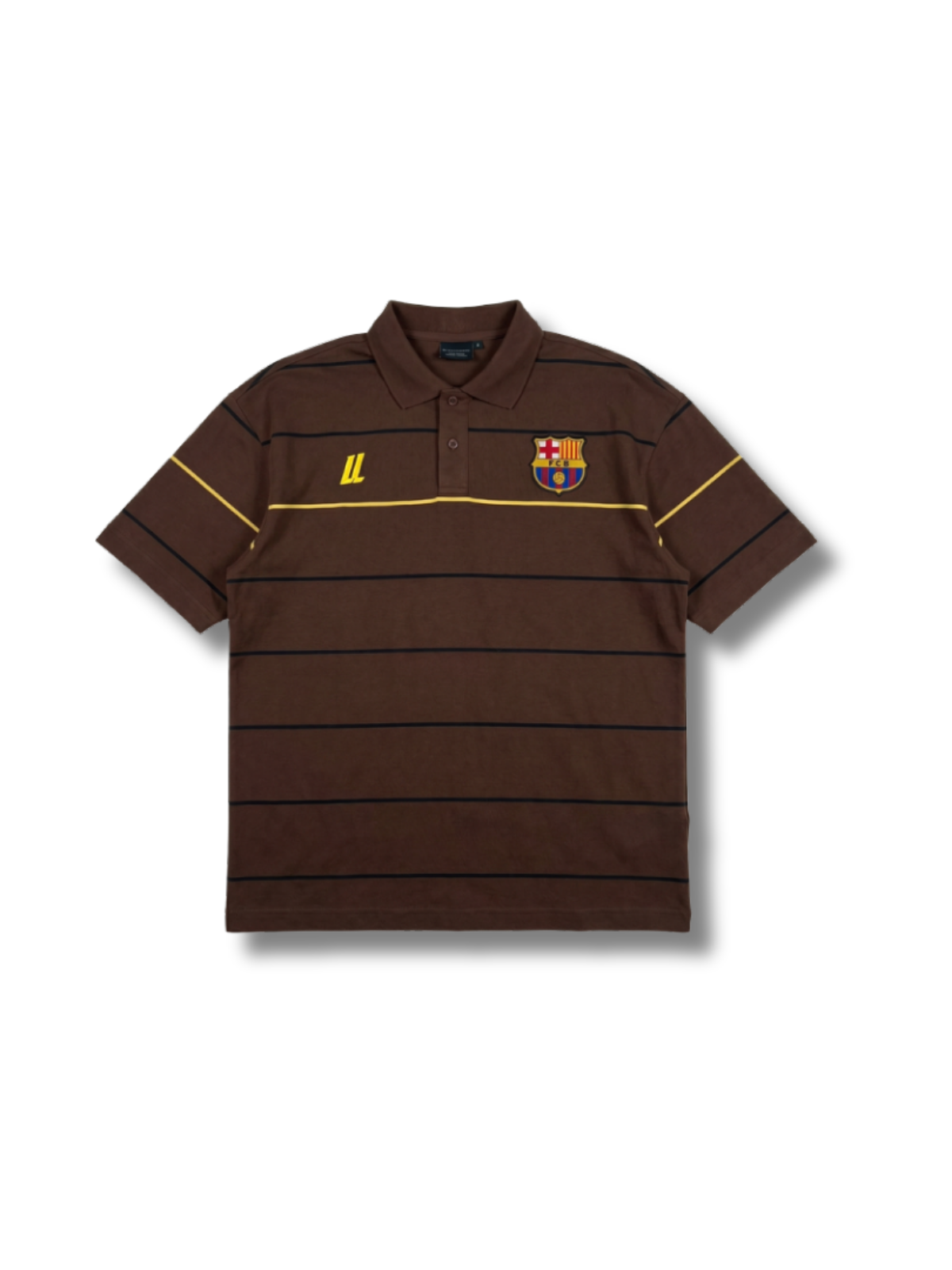 FCB STRIPED POLO