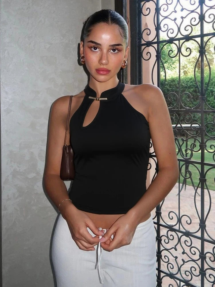 LIE KEYHOLE TOP