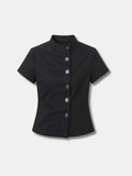 EMILY BUTTON-UP TOP