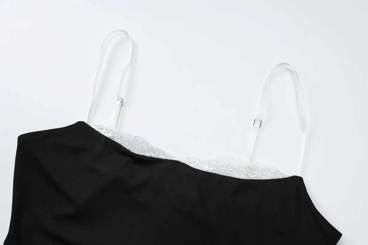 CONTRAST CAMI TOP