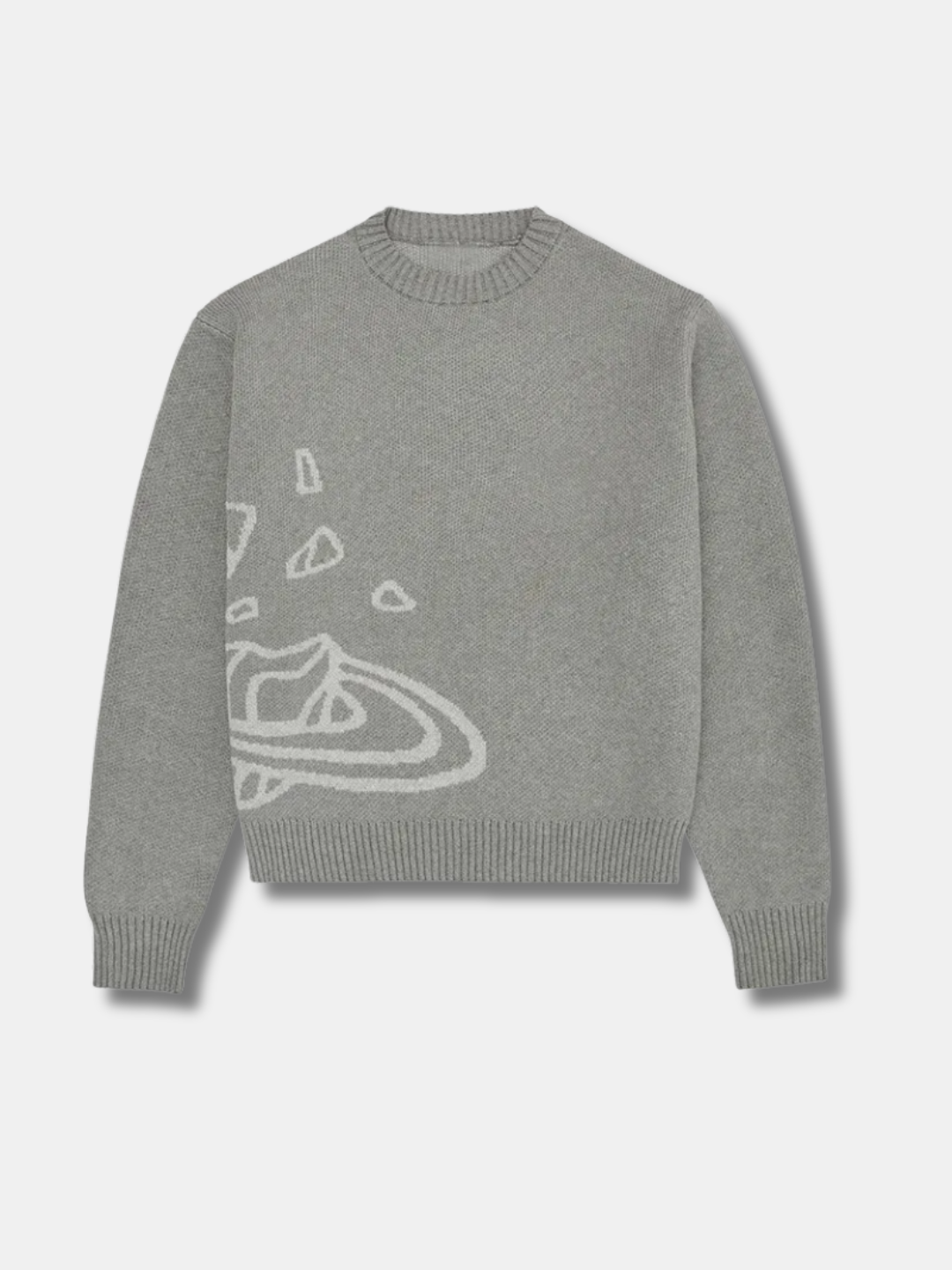 ORB JACQUARD KNIT SWEATER