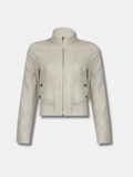FITTED ZIP MOTO JACKET