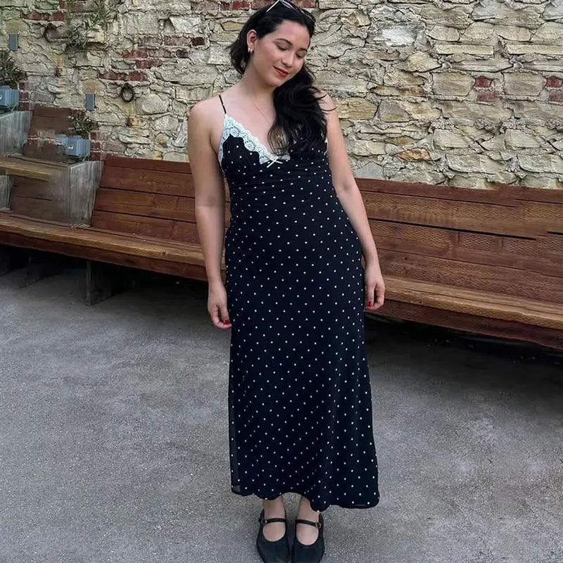 DOTTED LANE DRESS
