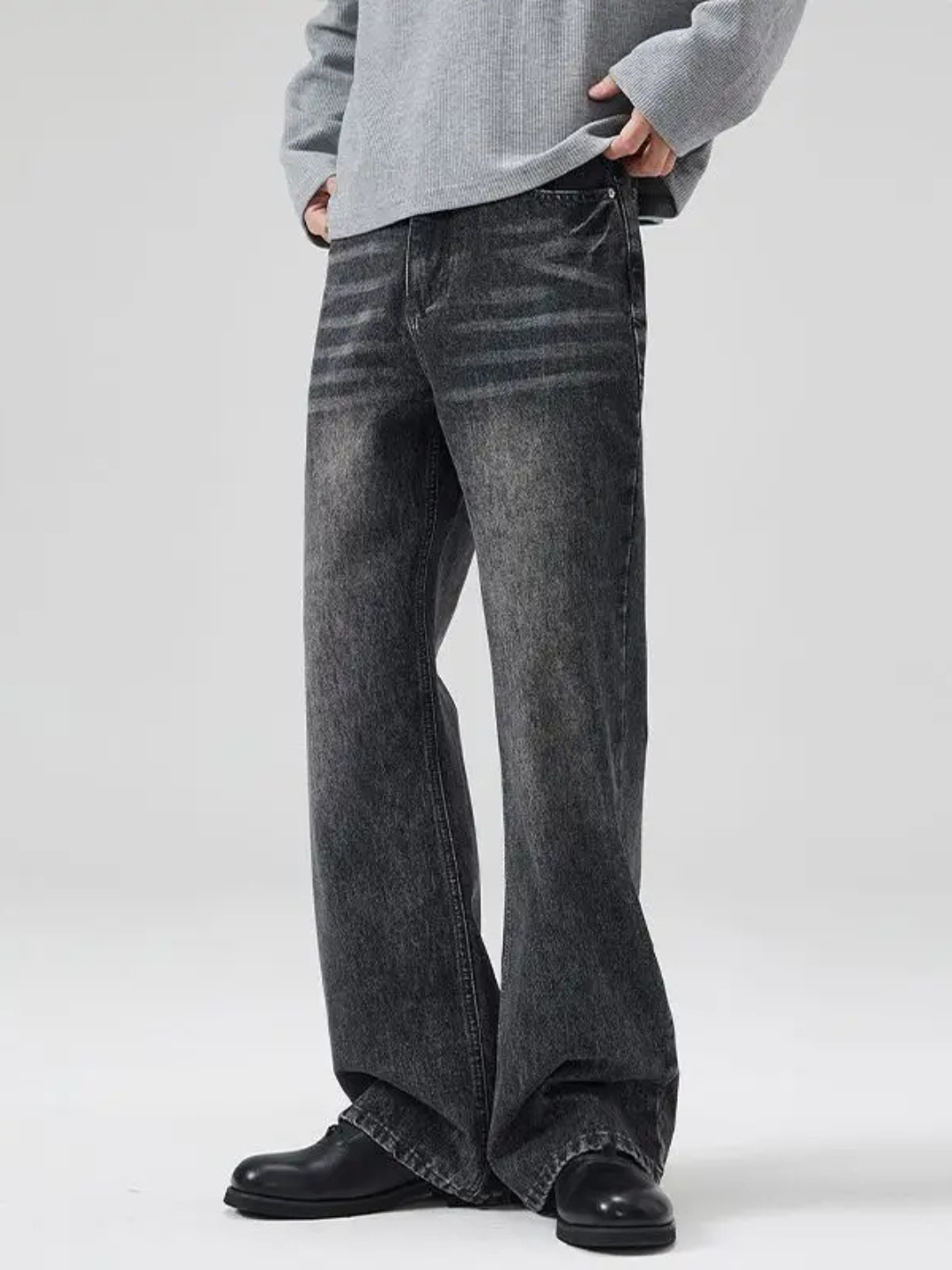 6THLANE WASH FLARE JEANS