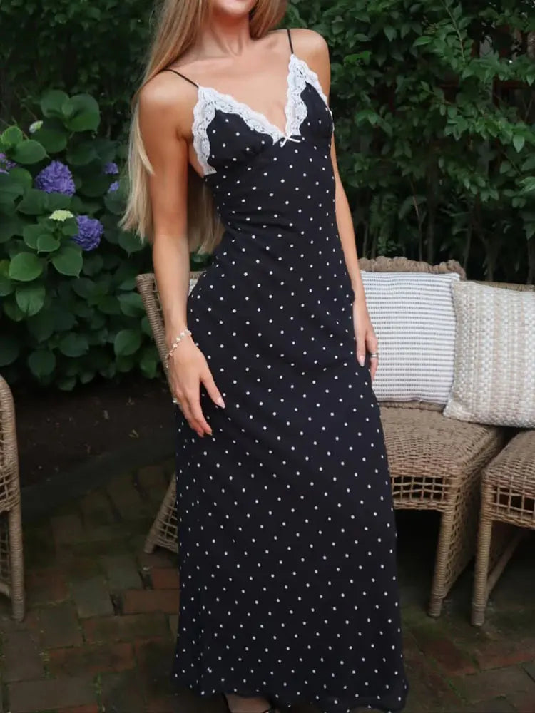 DOTTED LANE DRESS