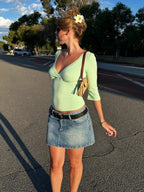 ZARA WRAP TOP