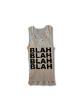 BLAH BLAH STUDDED TANK