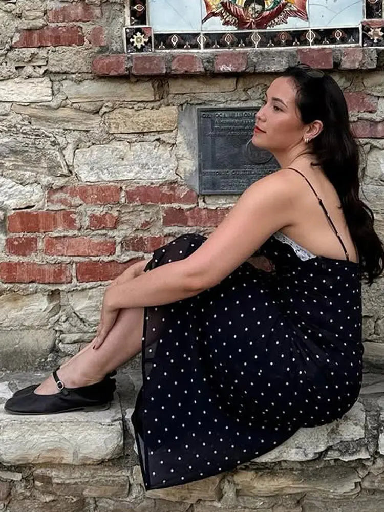 DOTTED LANE DRESS