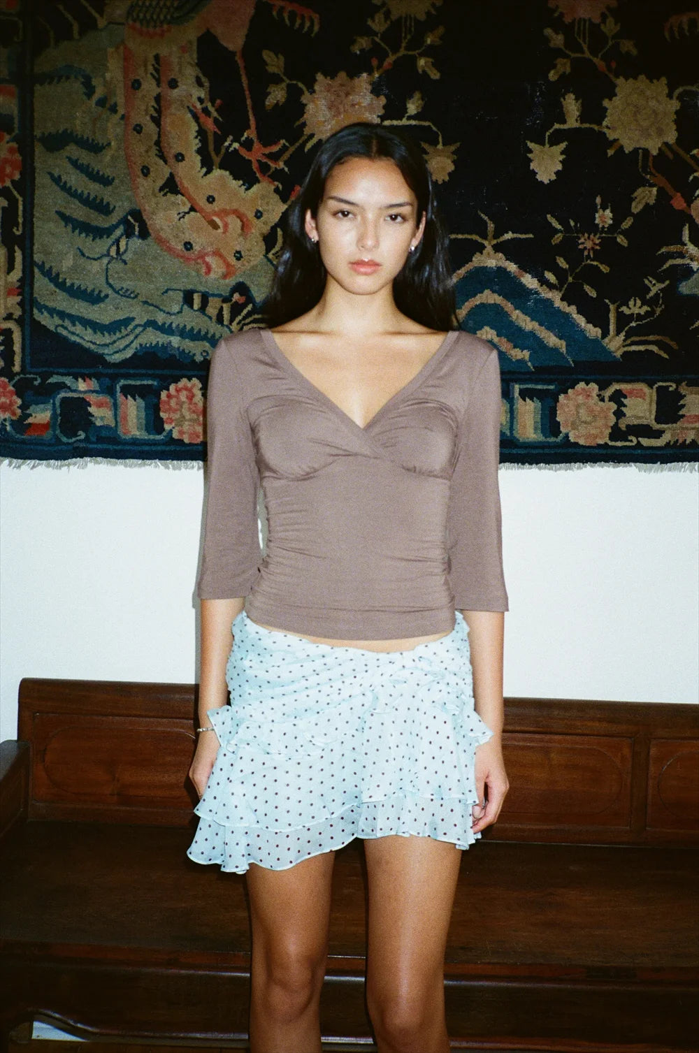 ZARA WRAP TOP