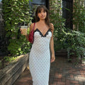 DOTTED LANE DRESS