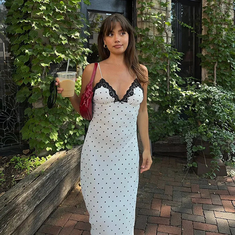 DOTTED LANE DRESS