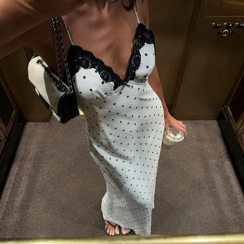 DOTTED LANE DRESS