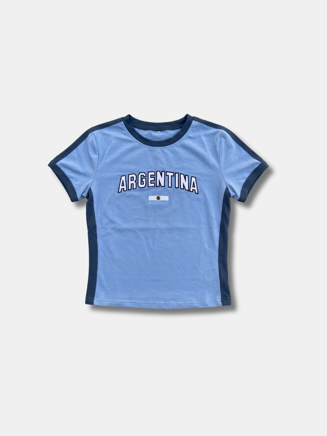 ARGENTINA CROP TEE