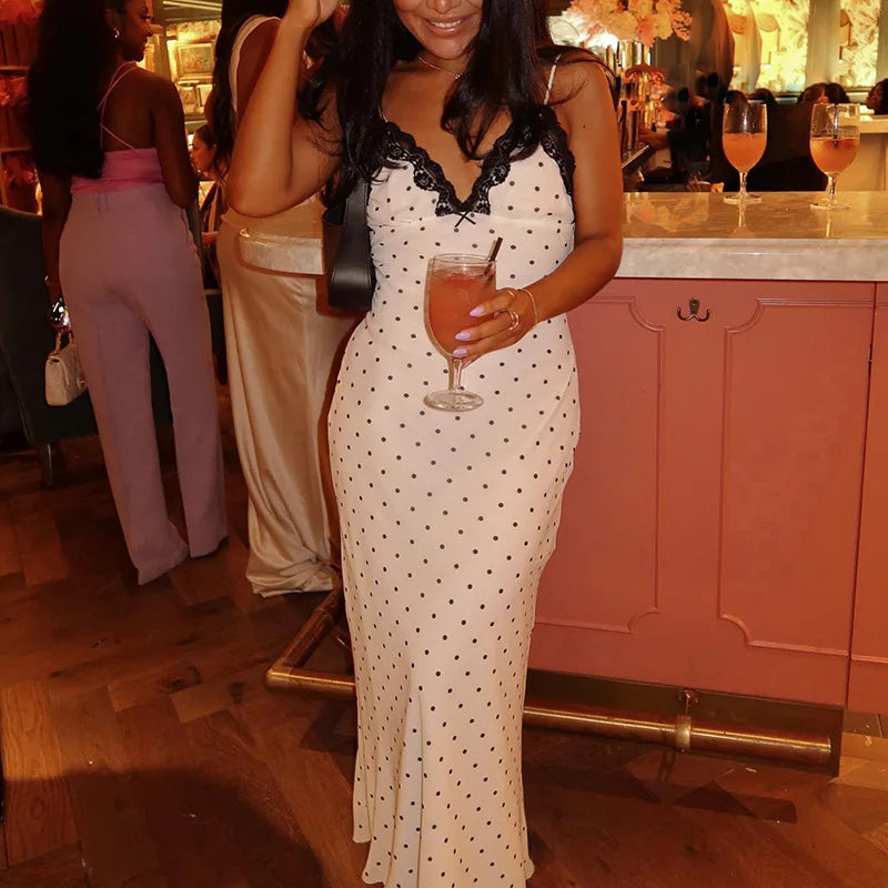 DOTTED LANE DRESS