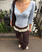 ZARA WRAP TOP