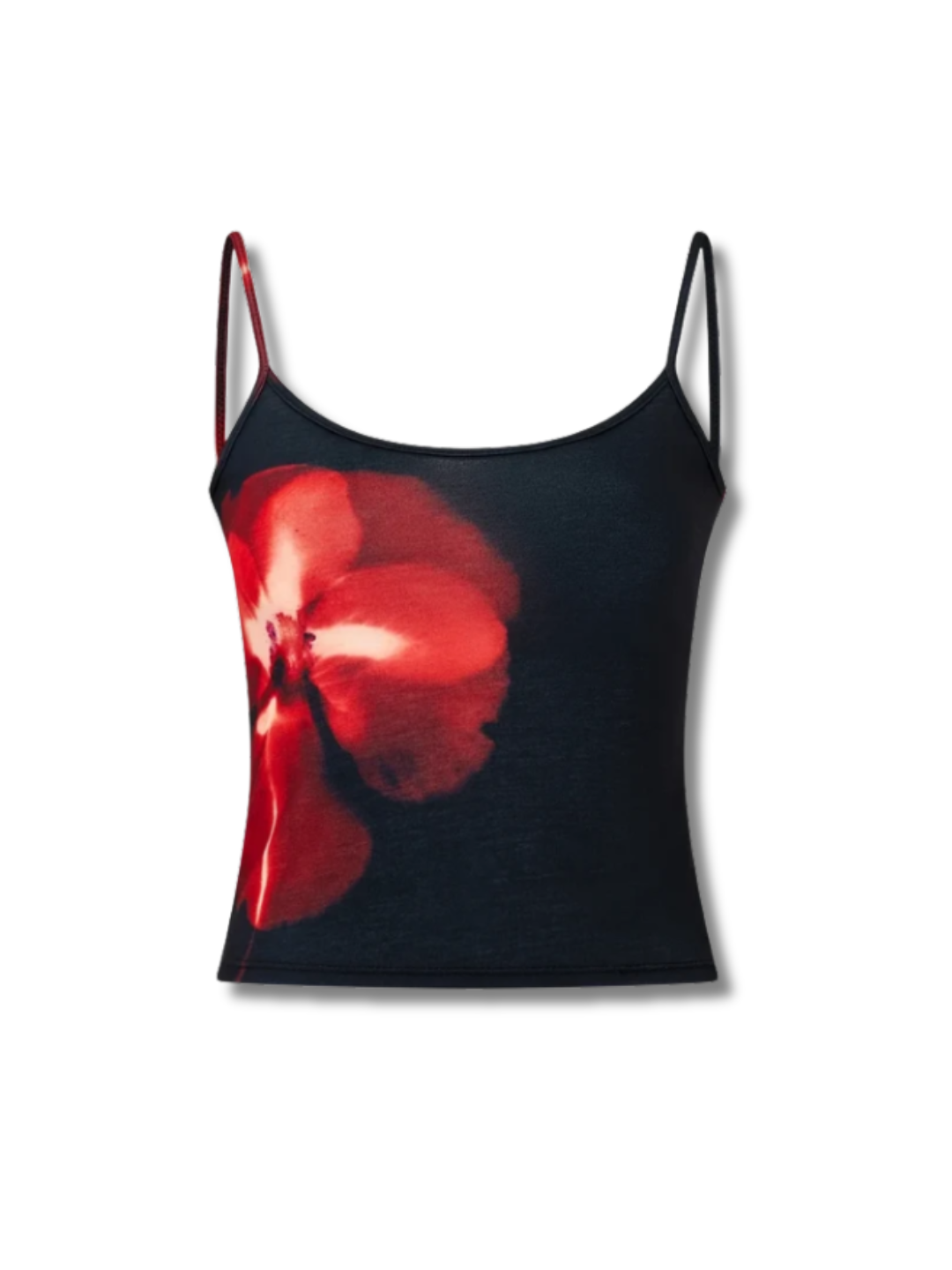 DARK POPPY PHOTO CAMI