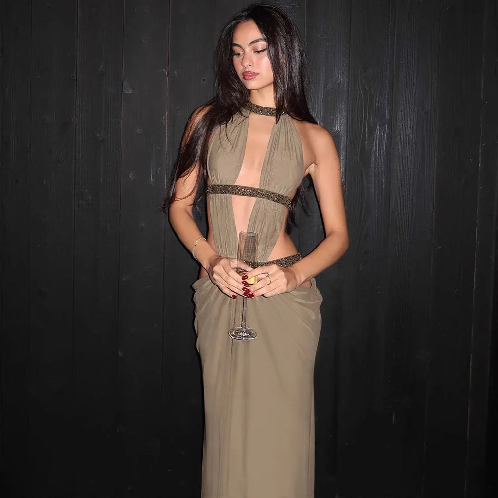 DIANA CUTOUT MAXI