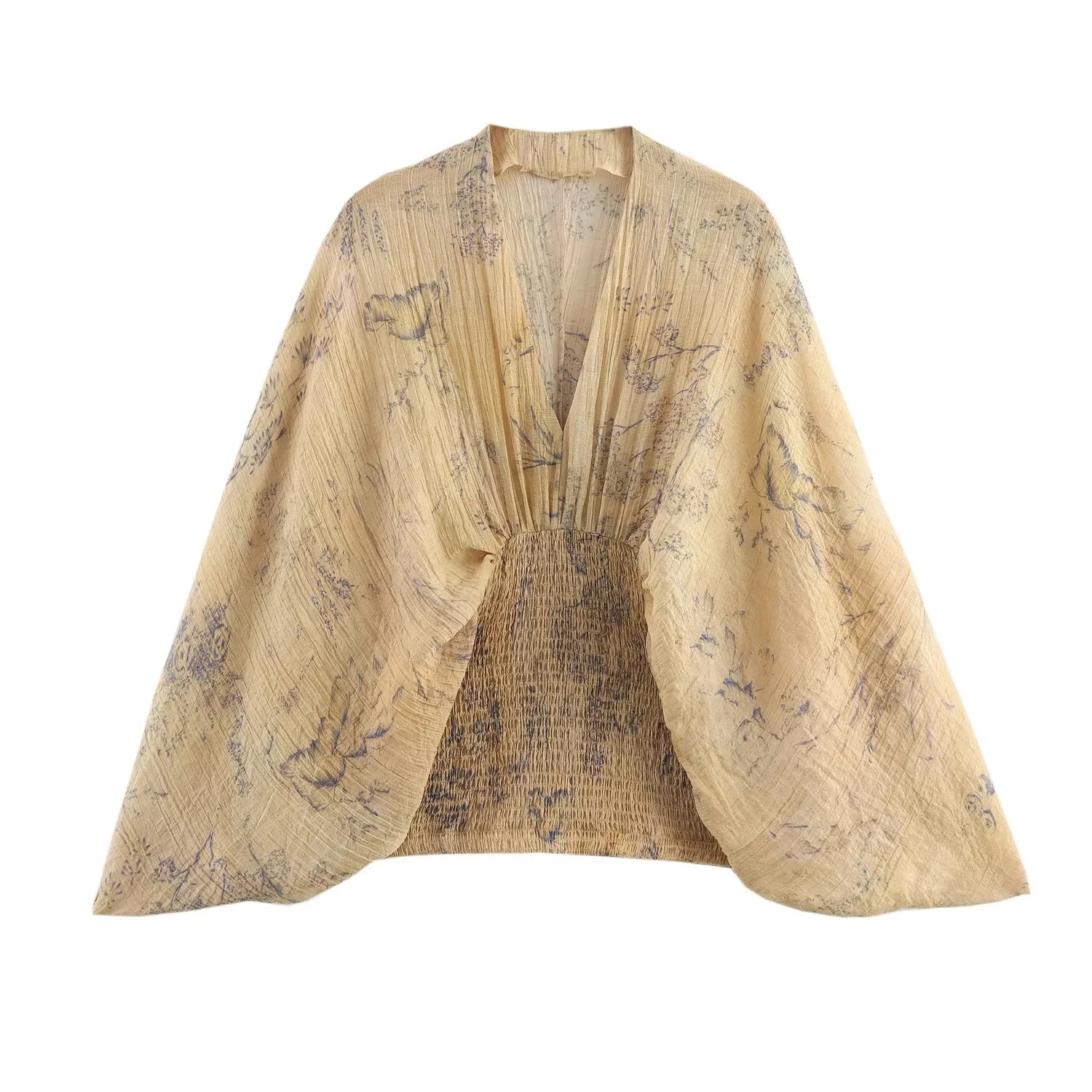 LUNA BOTANICAL BLOUSE