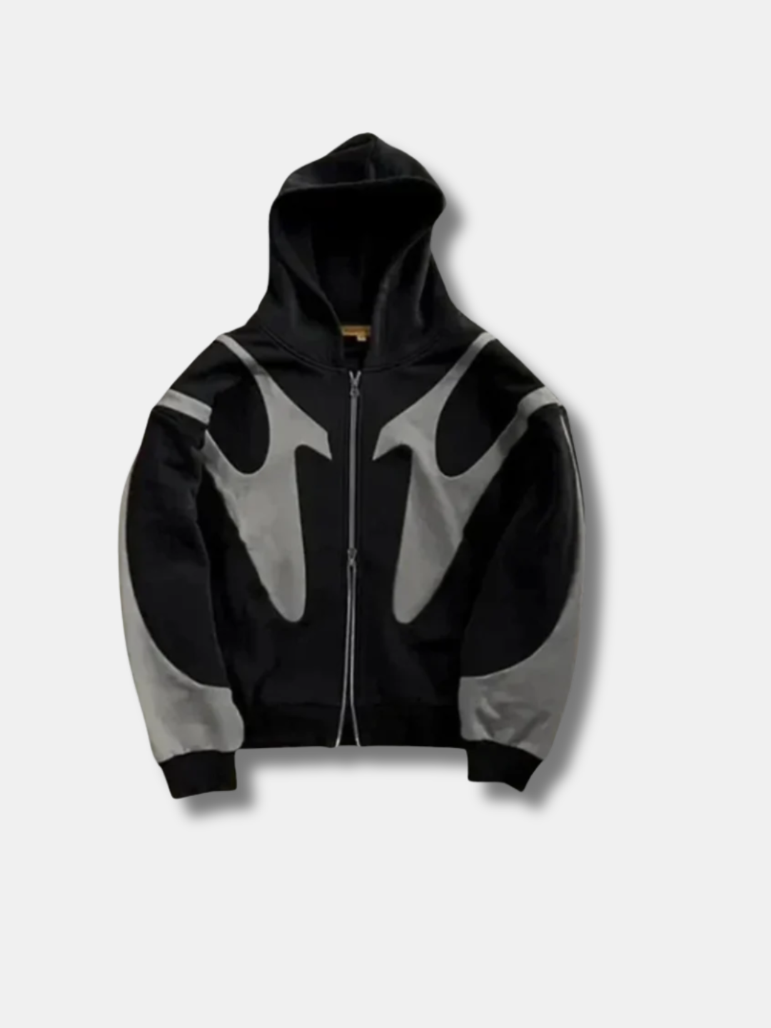 FLAME PANEL ZIP HOODIE