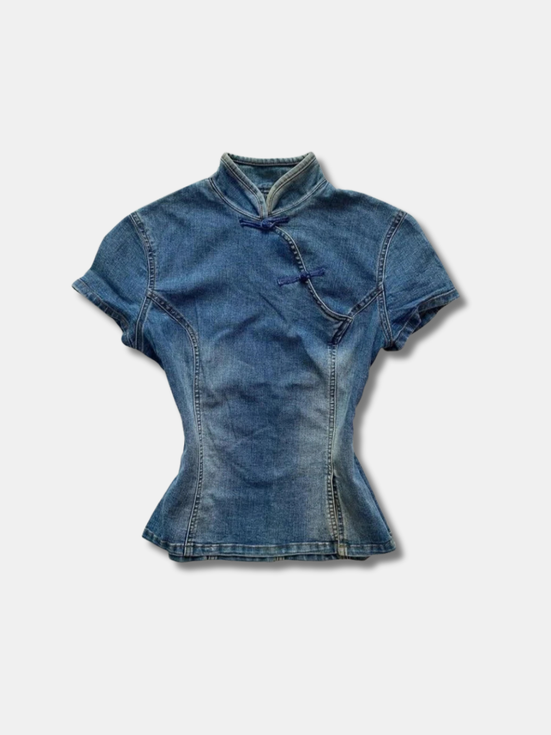 ELANA DENIM TOP