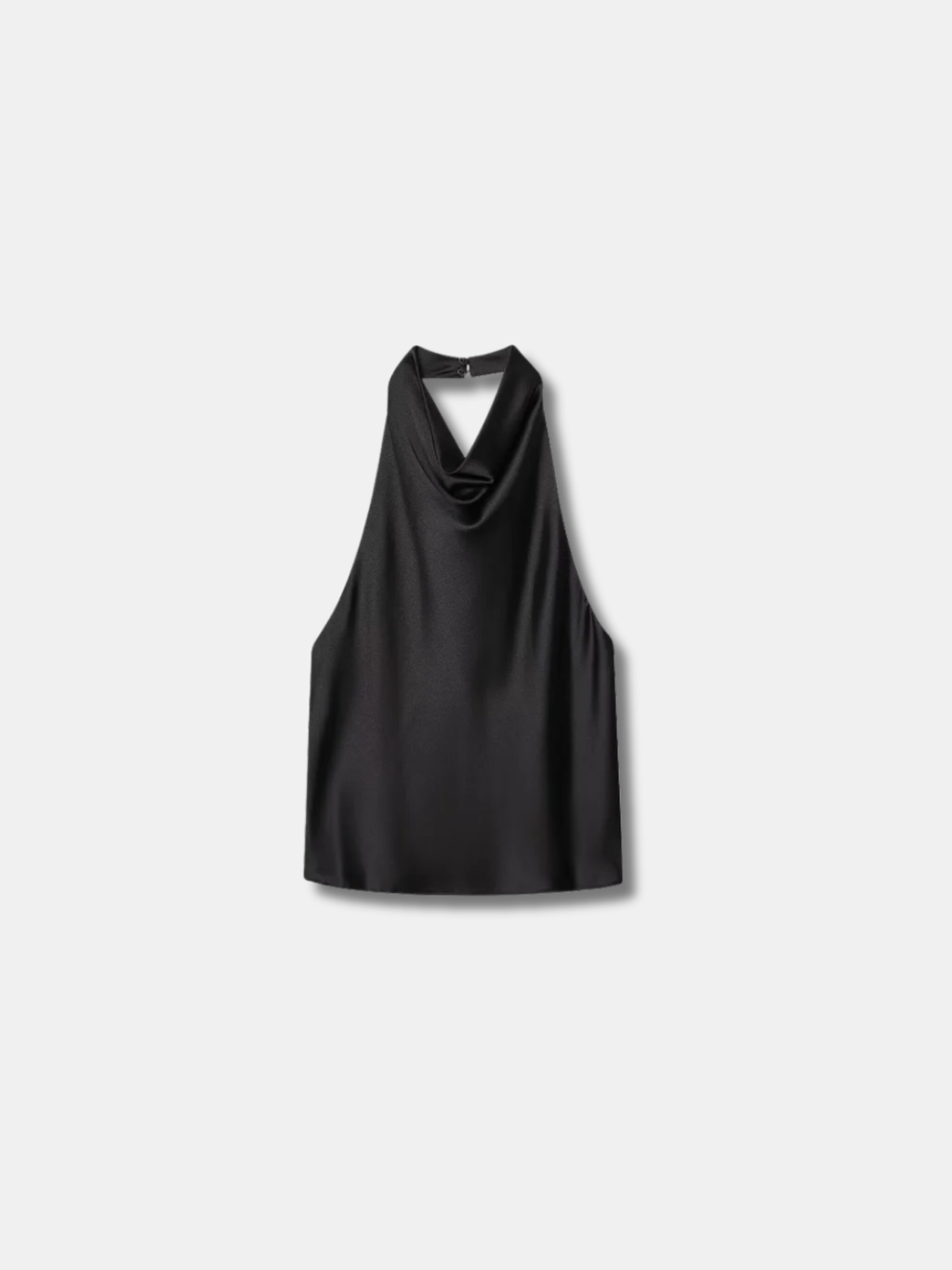 COWL NECK HALTER TOP