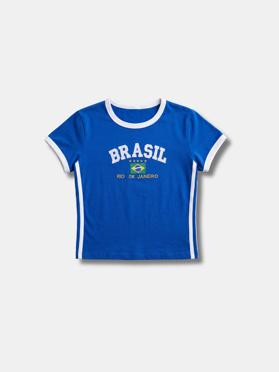 BRASIL RIO DE JANEIRO CROP TEE
