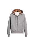 CHECKERED ZIP HOODIE