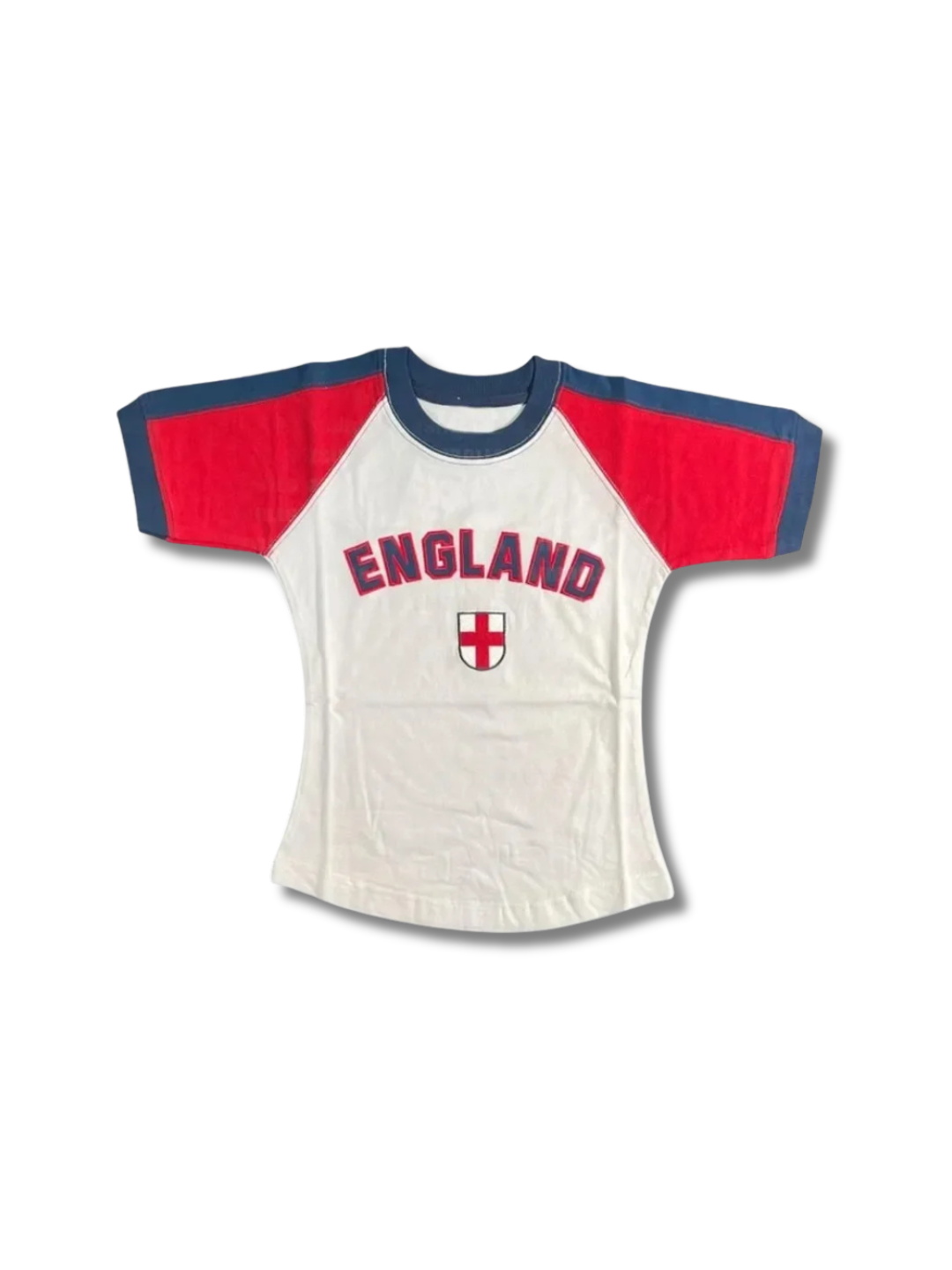 ENGLAND UNION JACK CROP TEE