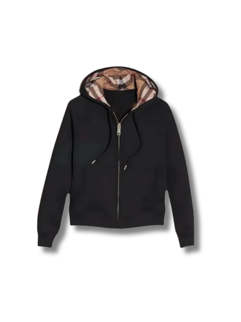 CHECKERED ZIP HOODIE