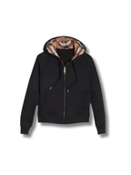 CHECKERED ZIP HOODIE