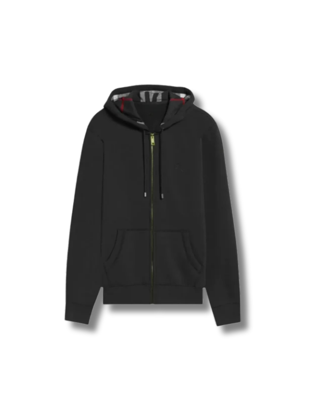 CHECKERED ZIP HOODIE
