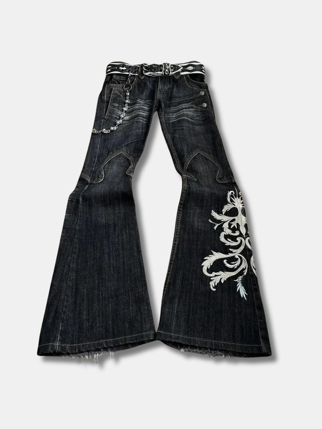 GOTHIC FLARE JEANS
