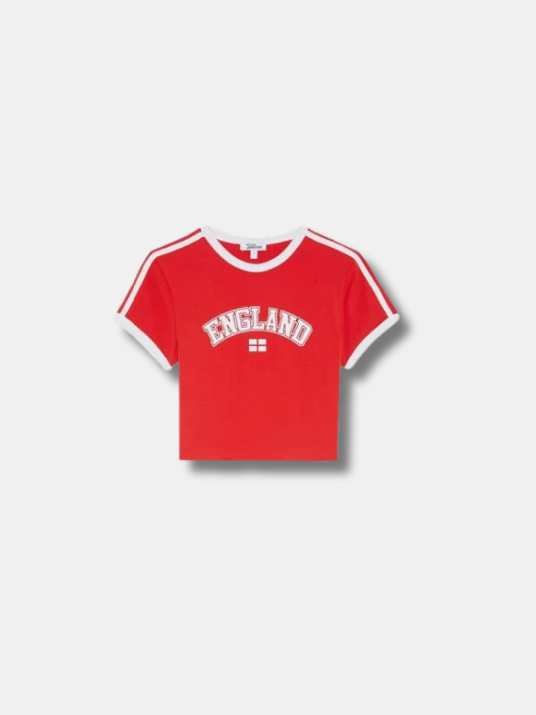 ENGLAND SHIELD CROP TEE