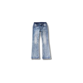 MM DIAMOND STITCH FLARE JEANS