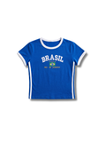 BRASIL RIO DE JANEIRO CROP TEE