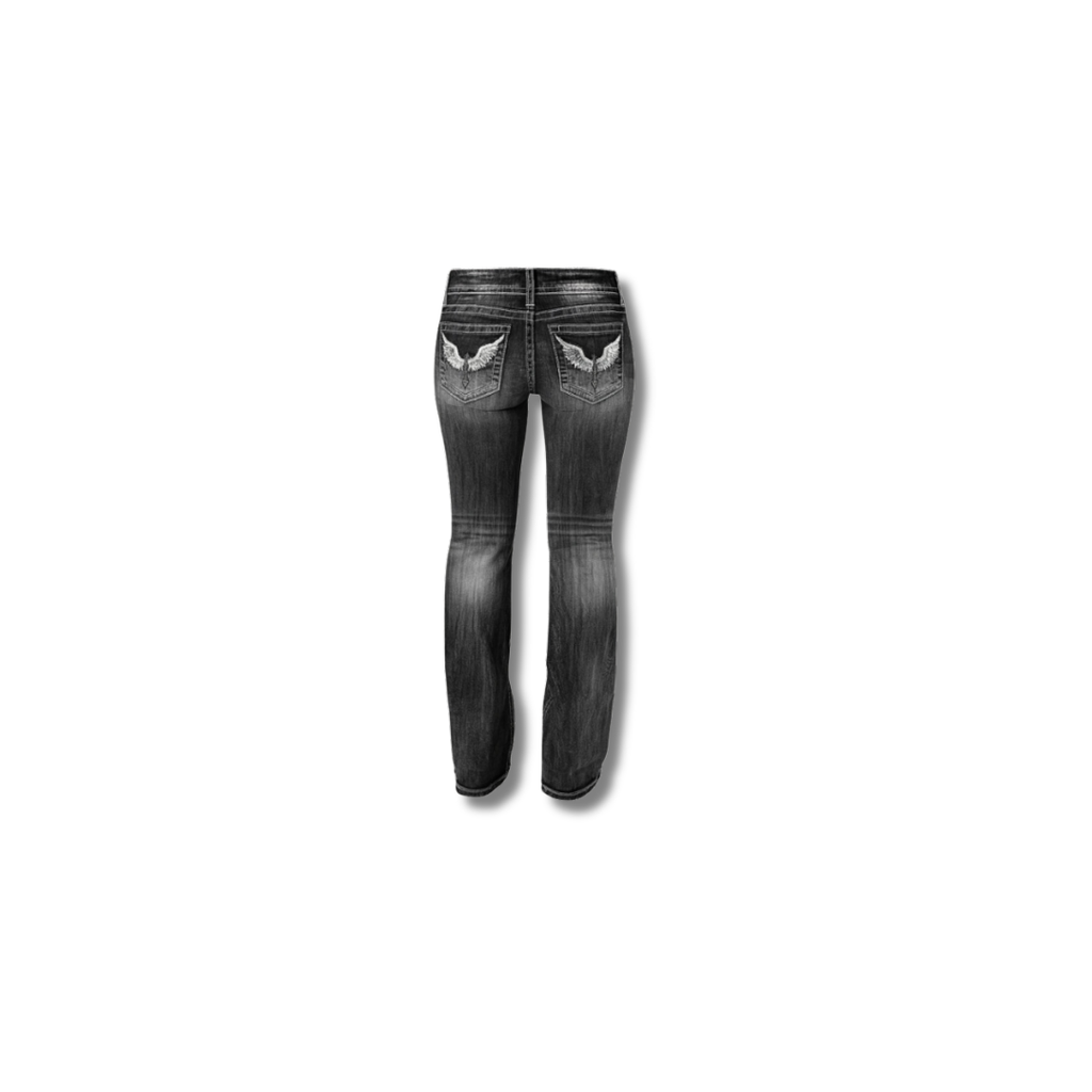 MM WASH WING POCKET SLIM JEANS