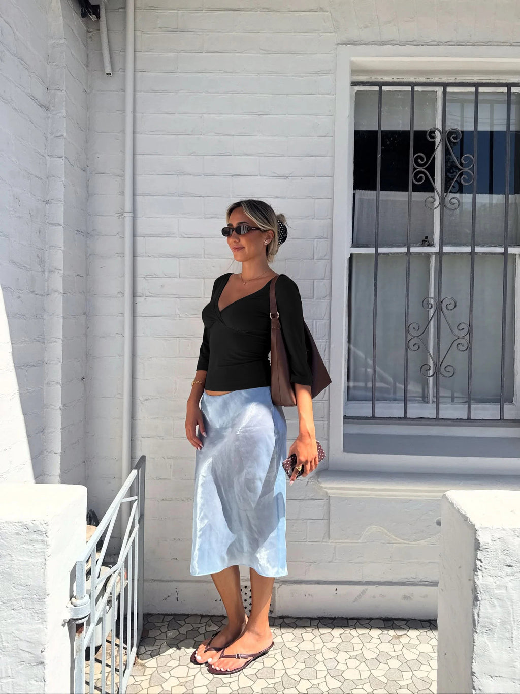 ZARA WRAP TOP