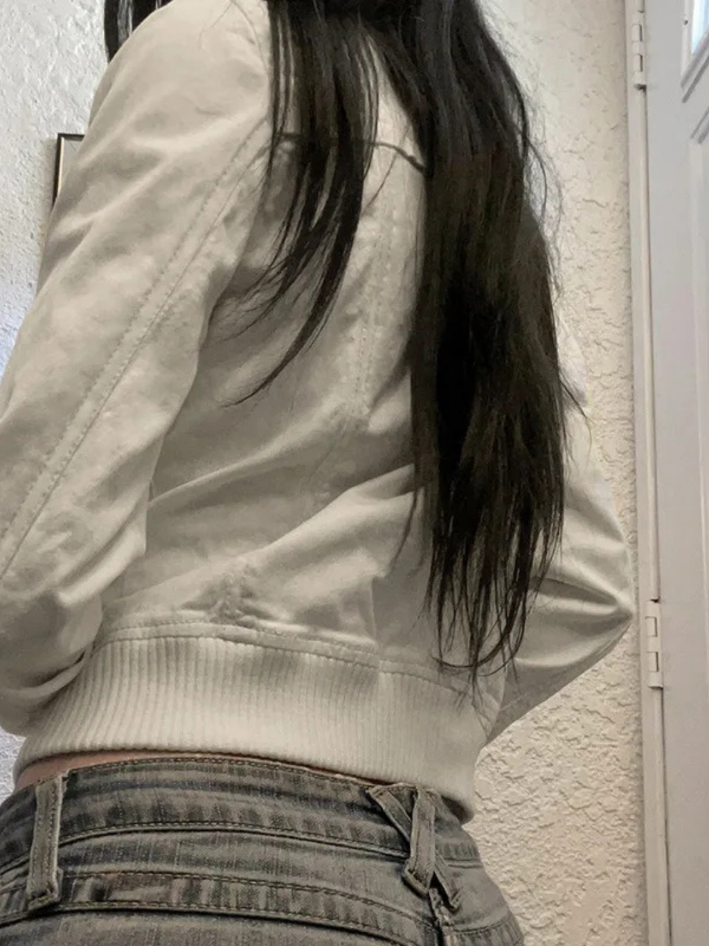 FITTED ZIP MOTO JACKET