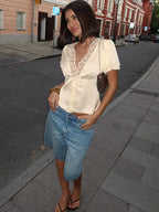 CELESTE LACE BLOUSE